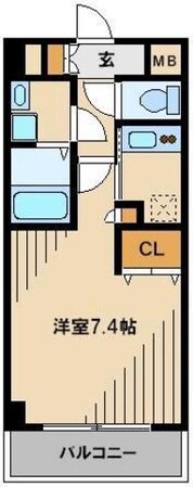 ロッソ・美園の物件間取画像